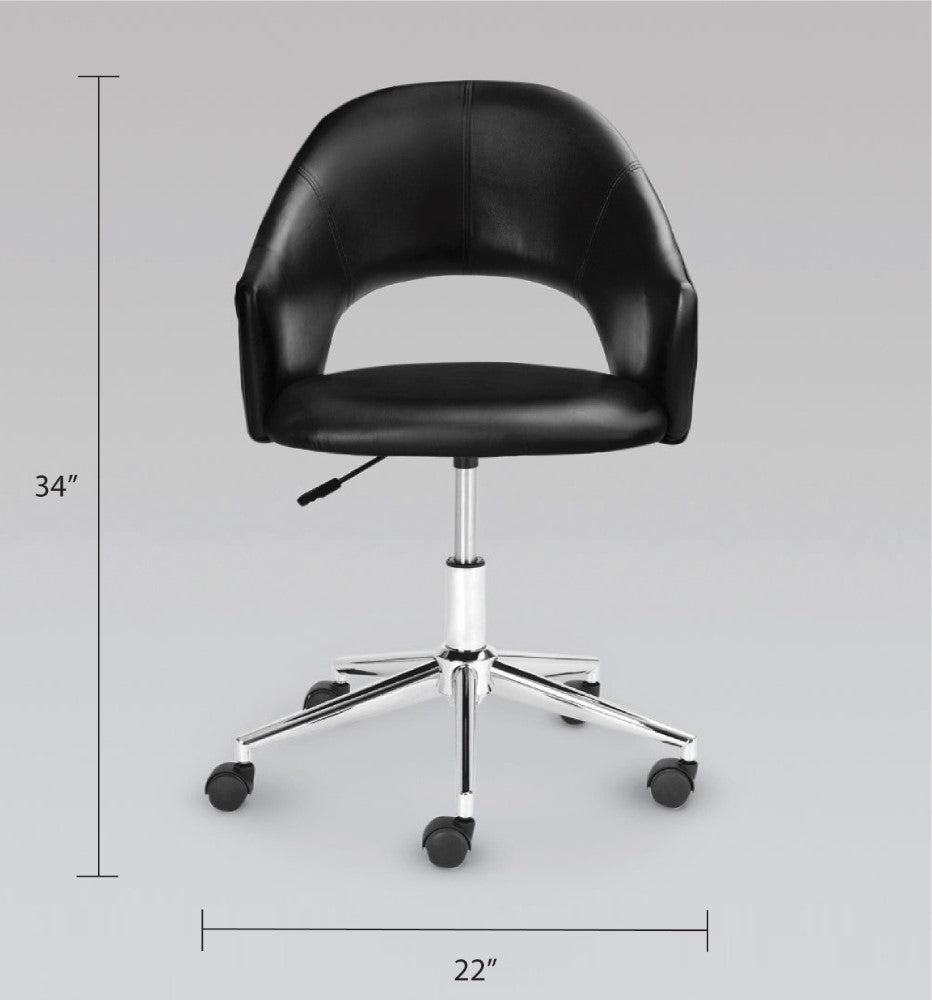 Charlie Office Chair - Silver