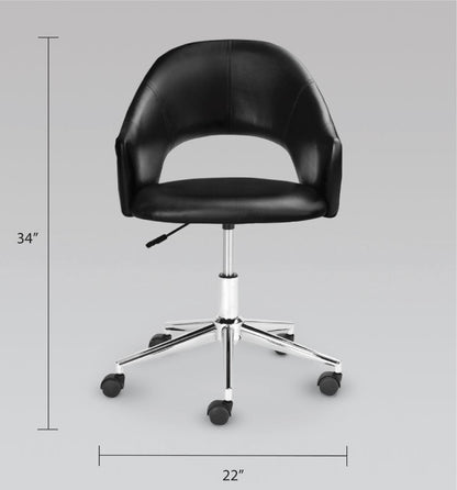 Charlie Office Chair - Silver