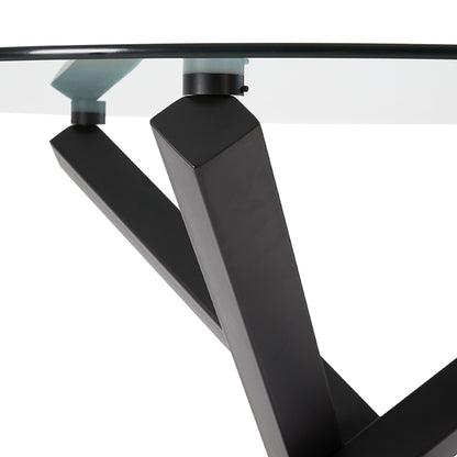 Chester Black Dining Table - Ella and Ross Furniture