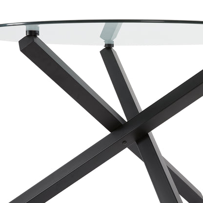 Chester Black Dining Table - Ella and Ross Furniture