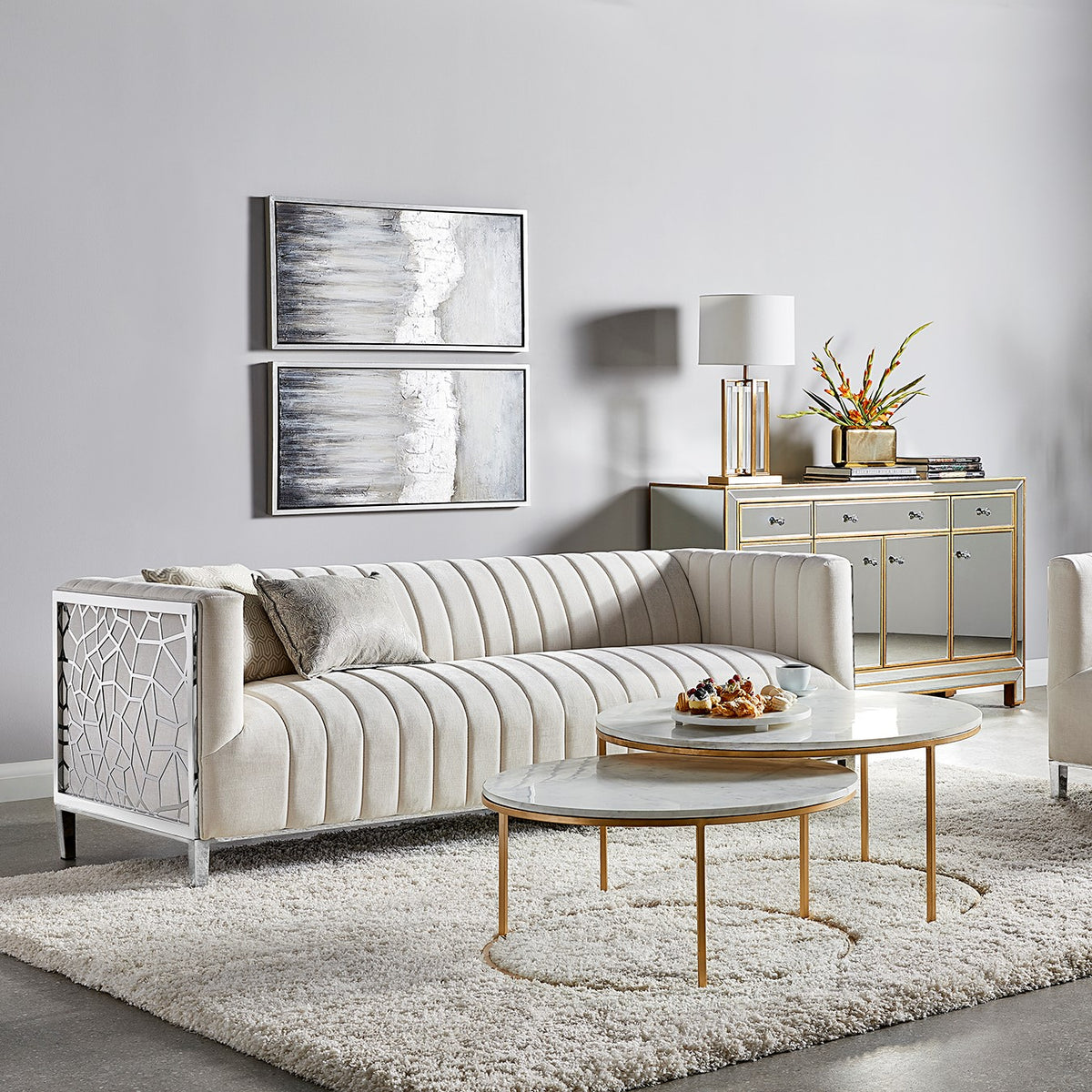 Clara Loveseat - Ella and Ross Furniture