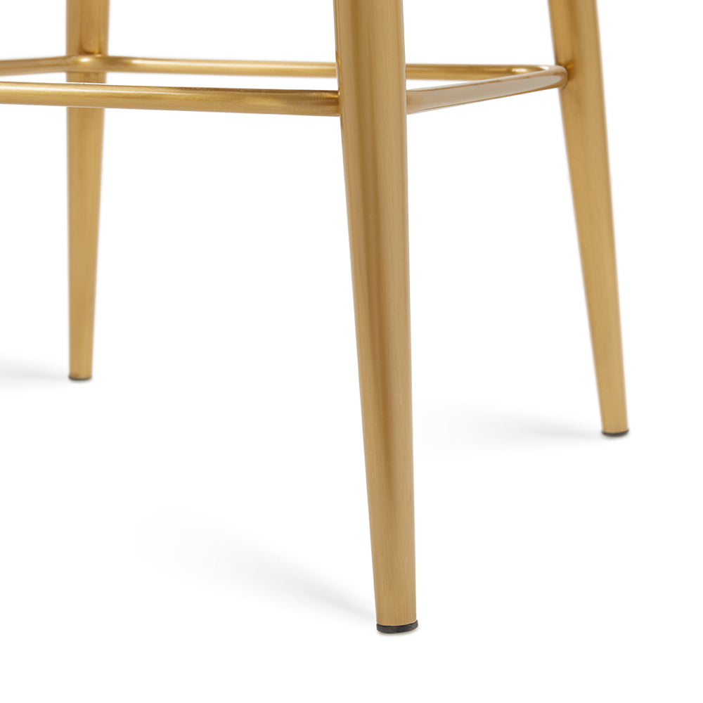 Cleo Velvet Counter Stool - Ella and Ross Furniture