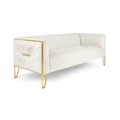 Daria Sofa - Matte Gold - Ella and Ross Furniture