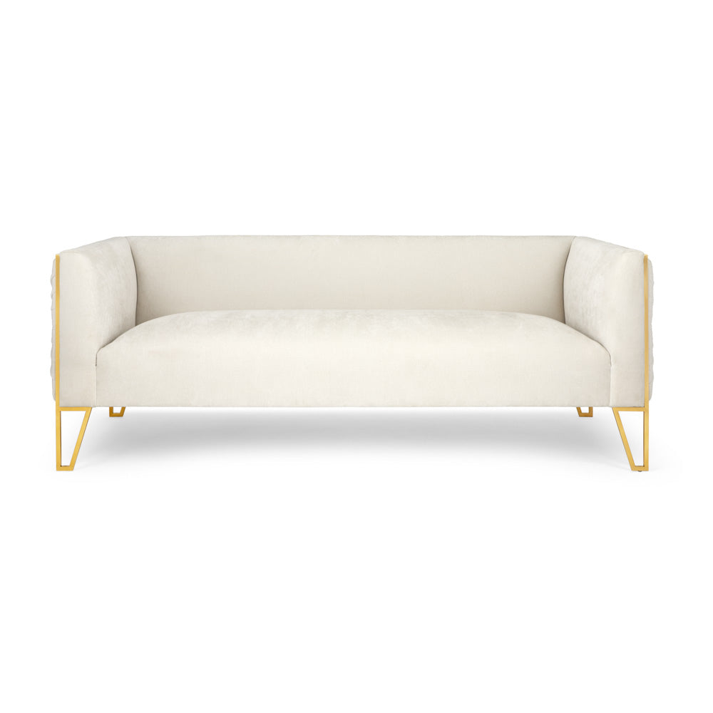 Daria Sofa - Matte Gold - Ella and Ross Furniture