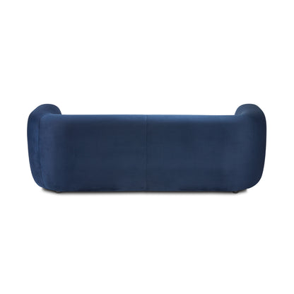 Dominica Tubular Blue Velvet Sofa - Ella and Ross Furniture