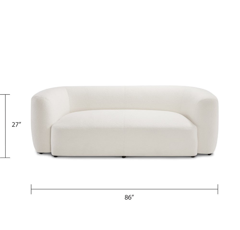 Dominica Tubular Boucle Sofa - Ella and Ross Furniture
