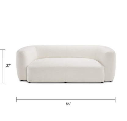 Dominica Tubular Boucle Sofa - Ella and Ross Furniture