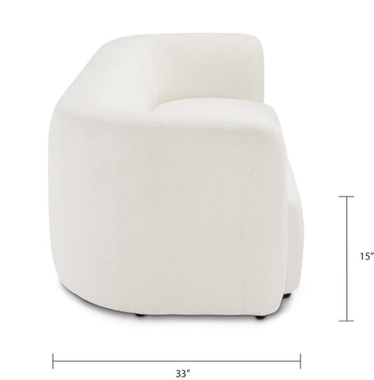 Dominica Tubular Boucle Sofa - Ella and Ross Furniture