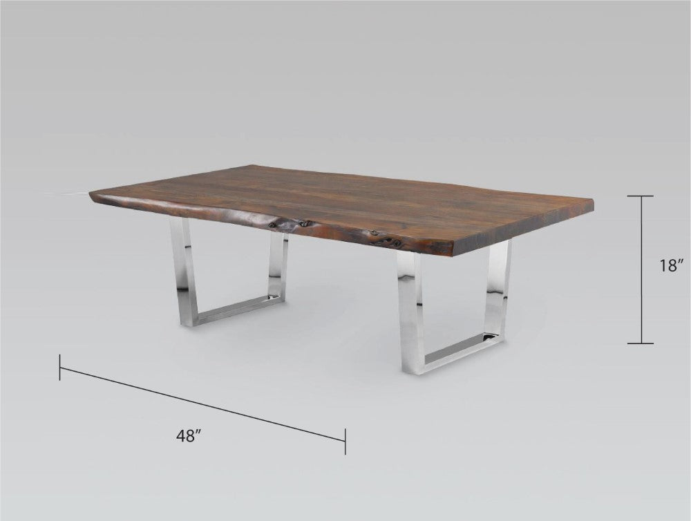 Duncan Live Edge Coffee Table - Ella and Ross Furniture