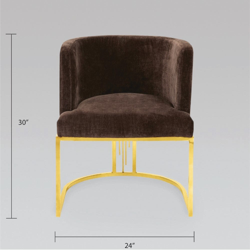 Elliot Accent Chair - Gold - Ella and Ross Furniture