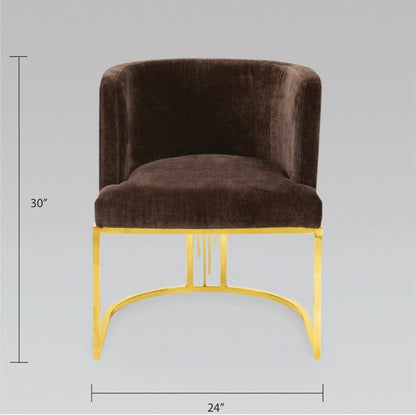 Elliot Accent Chair - Gold - Ella and Ross Furniture