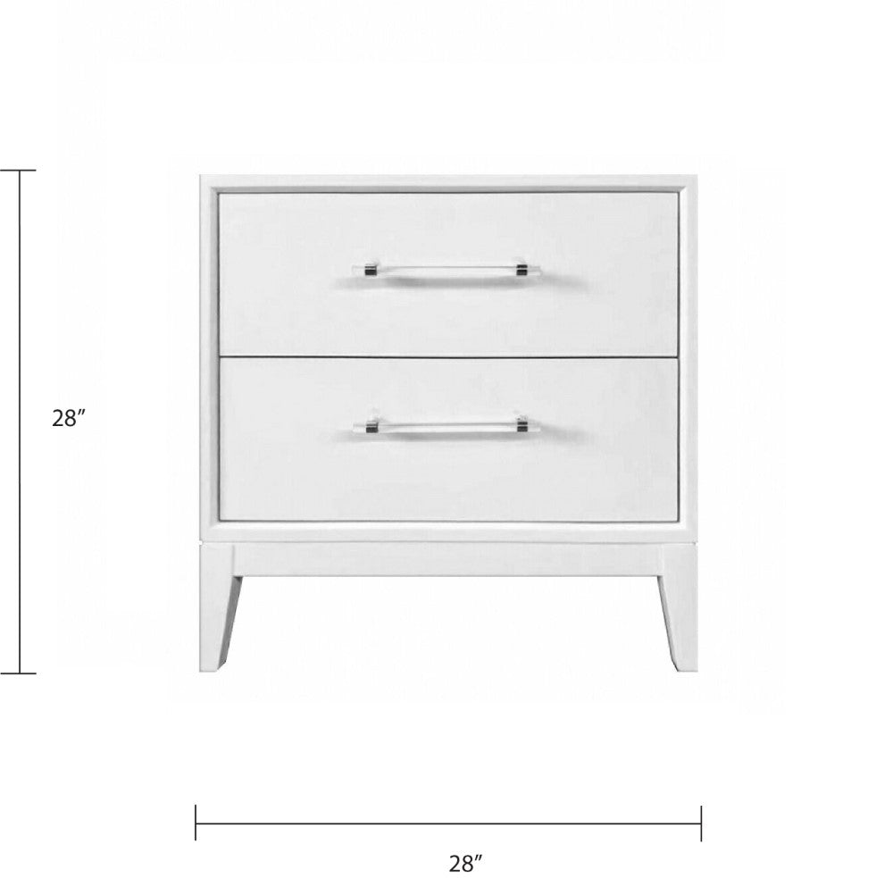 Eloise 2 Drawer Nightstand Dimensions