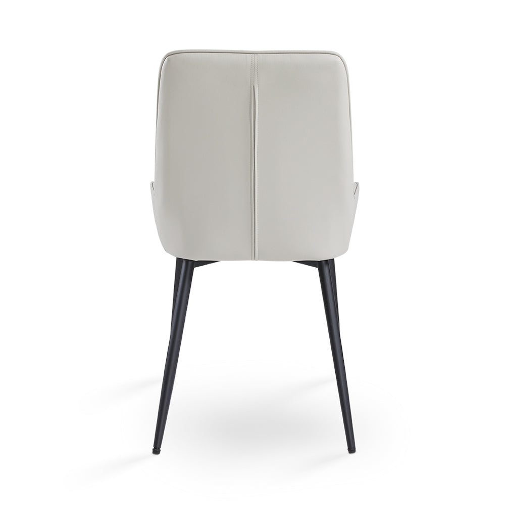 Endrick Black Metal Dining Chair - Ella and Ross Furniture