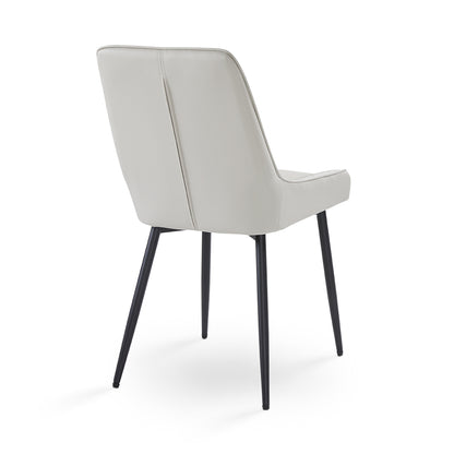 Endrick Black Metal Dining Chair - Ella and Ross Furniture