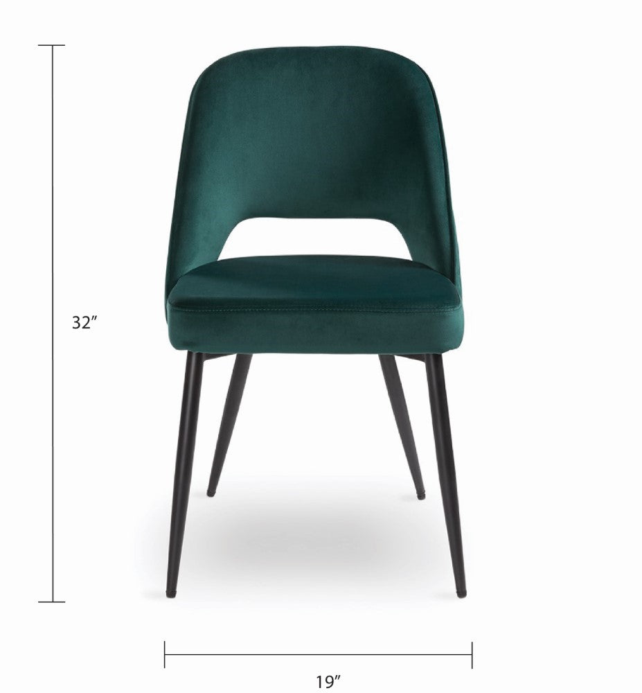 Eunice Velvet Dining Chair - Ella and Ross Furniture