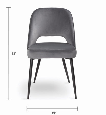Eunice Velvet Dining Chair - Ella and Ross Furniture