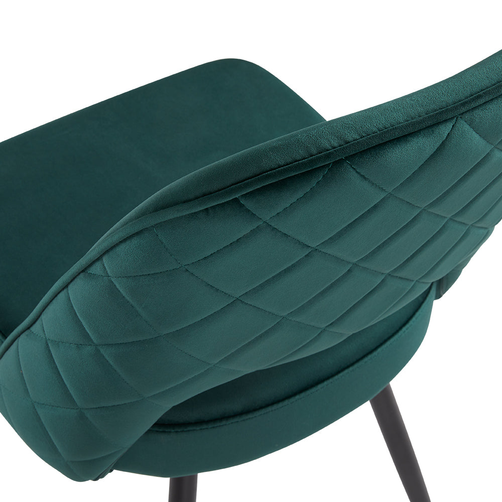 Eunice Velvet Dining Chair - Ella and Ross Furniture