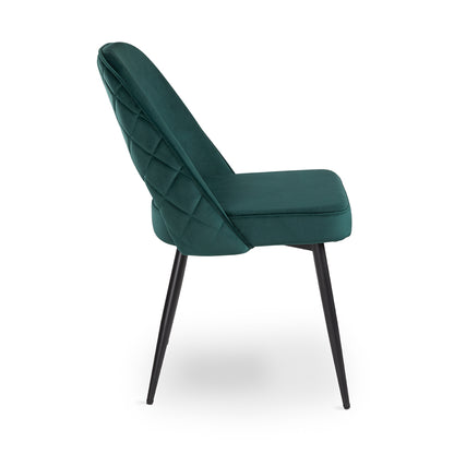 Eunice Velvet Dining Chair - Ella and Ross Furniture