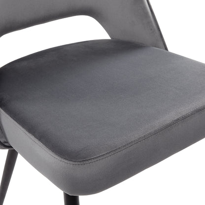 Eunice Velvet Dining Chair - Ella and Ross Furniture