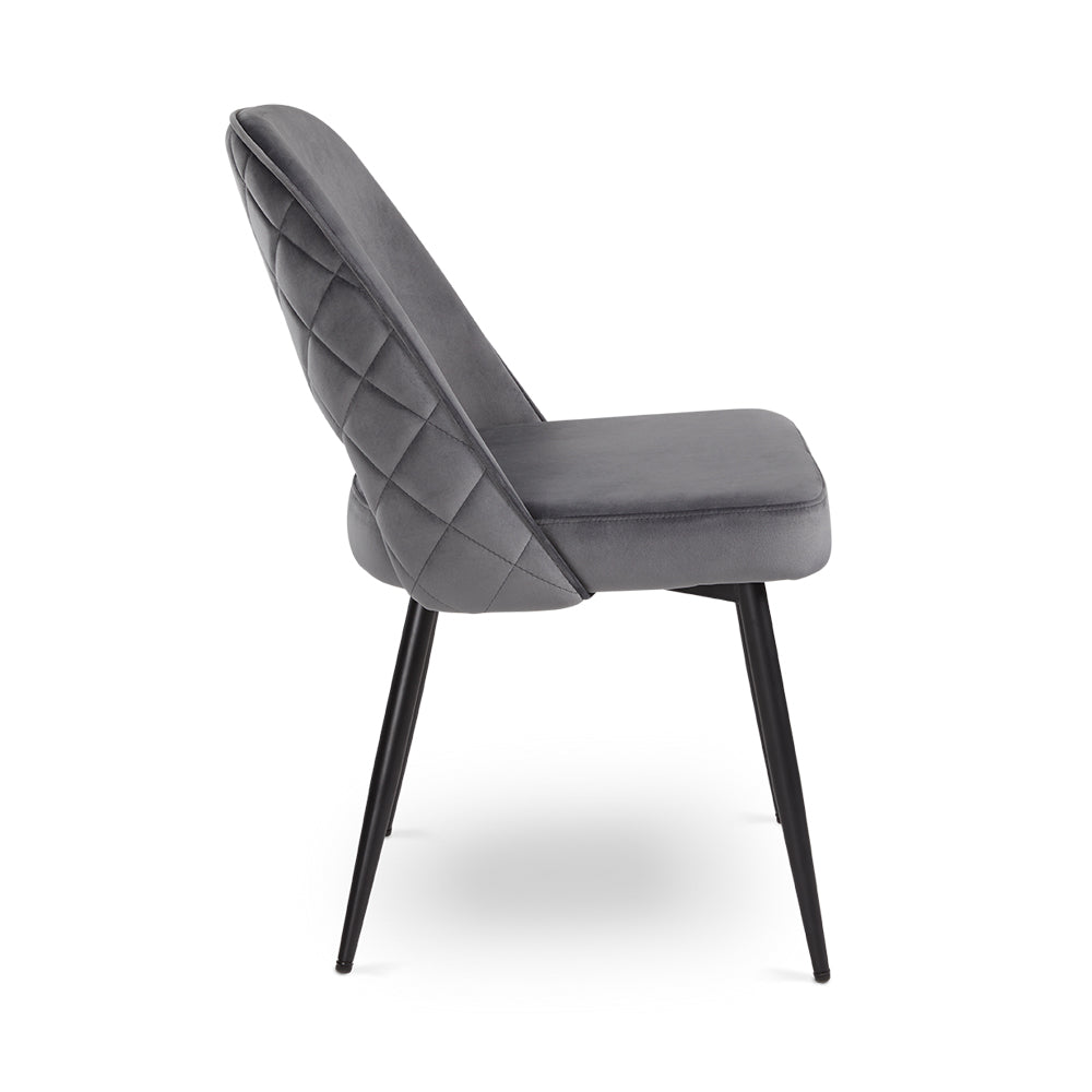 Eunice Velvet Dining Chair - Ella and Ross Furniture