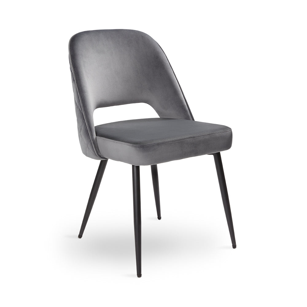 Eunice Velvet Dining Chair - Ella and Ross Furniture