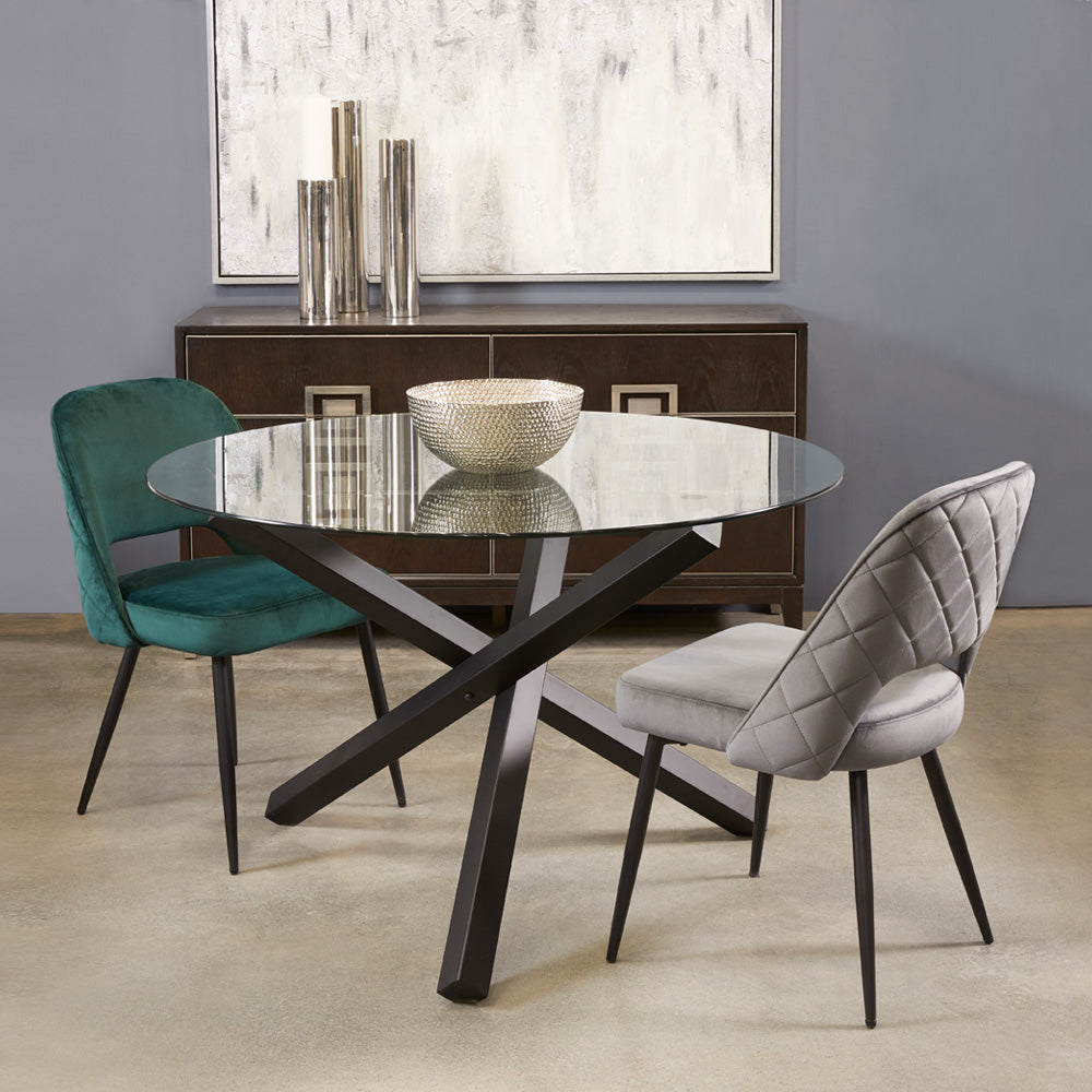 Chester Black Dining Table - Ella and Ross Furniture