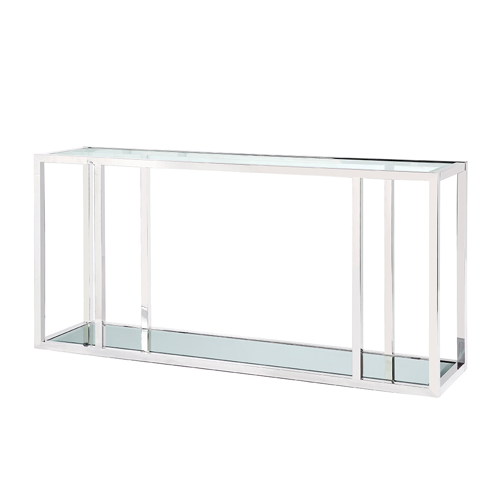 Fabian Silver Console Table - Ella and Ross Furniture