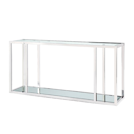 Fabian Silver Console Table - Ella and Ross Furniture