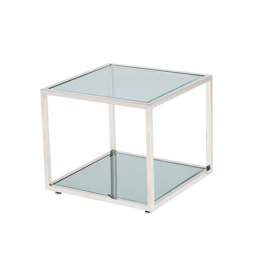 Fabian Silver End Table - Ella and Ross Furniture