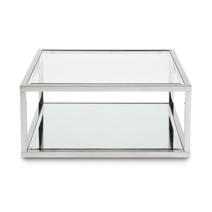 Fabian Silver Coffee Table - Square - 33" - Ella and Ross Furniture