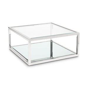 Fabian Silver Coffee Table - Square - 33" - Ella and Ross Furniture