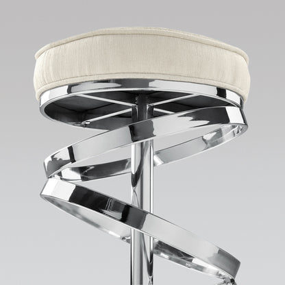 Sterling Silver Counter Stool - Ella and Ross Furniture