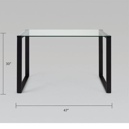 Hudson Black Desk - Ella and Ross Furniture