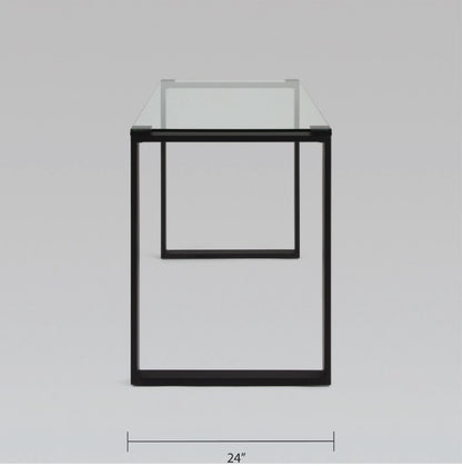 Hudson Black Desk - Ella and Ross Furniture