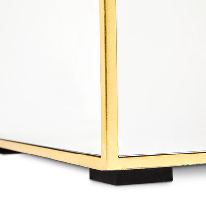 Infinity Mirror Cube End Table - Ella and Ross Furniture
