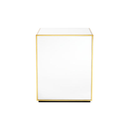 Infinity Mirror Cube End Table - Ella and Ross Furniture
