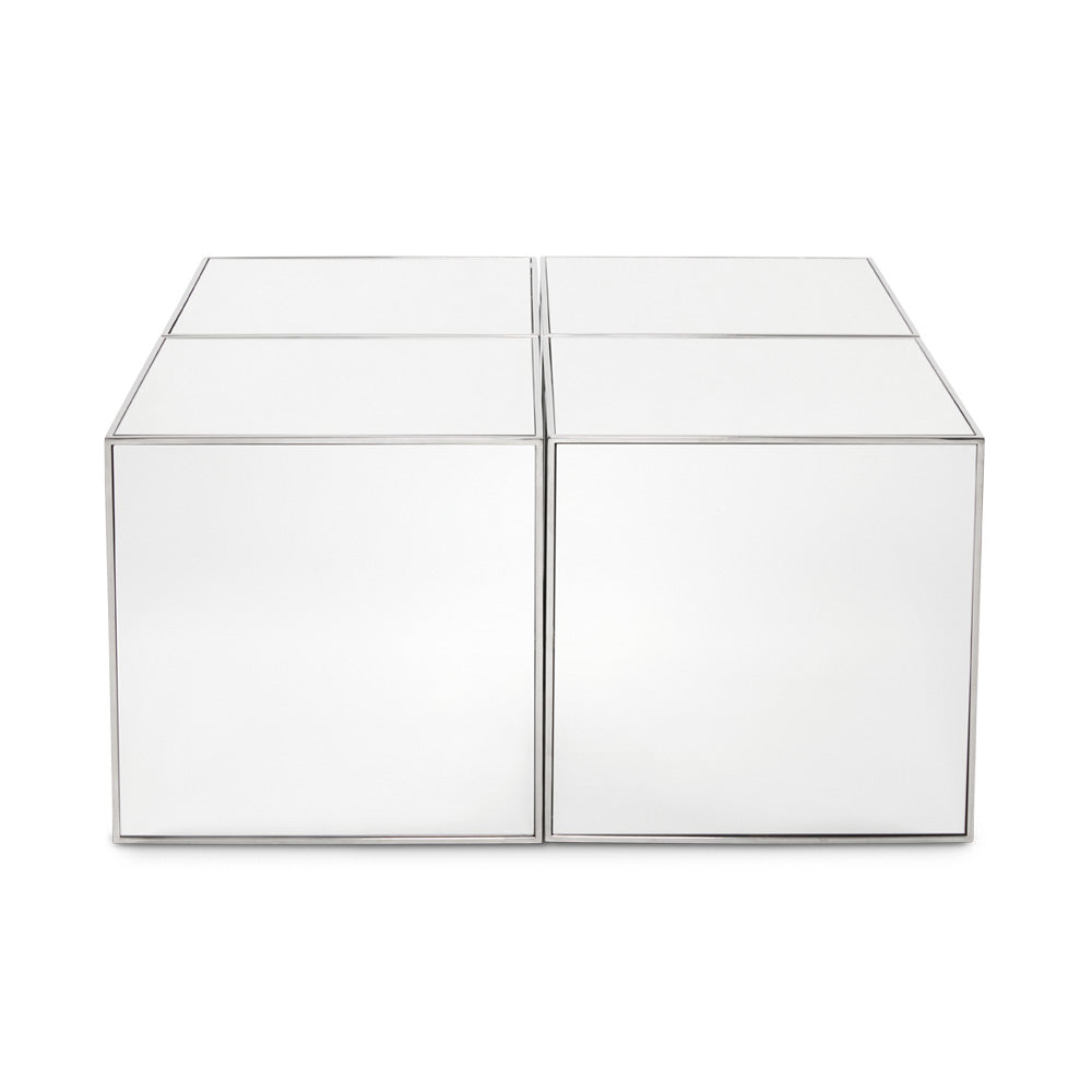 Infinity Mirror Coffee Table Quartet - Ella and Ross Furniture