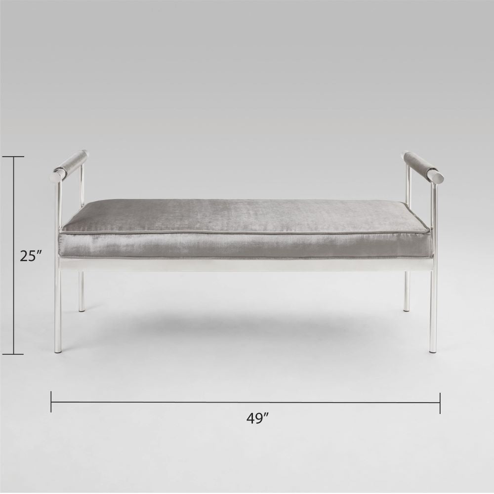 Jordan Bench - 49" - Ella and Ross Furniture