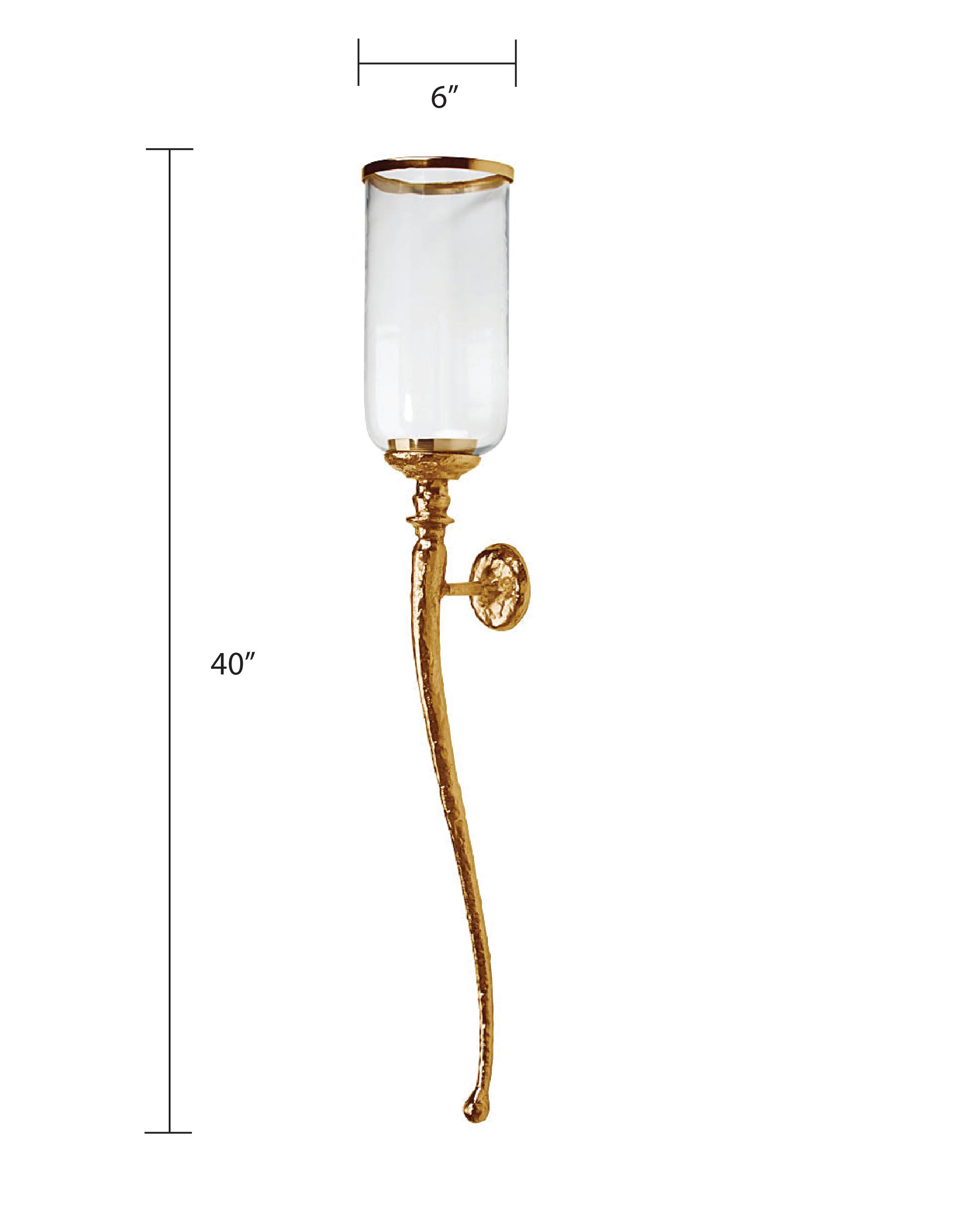 Wall Candle Holder XC-22404G - Ella and Ross Furniture