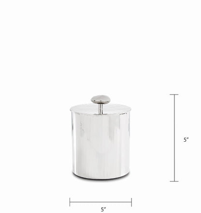 Kiara Silver Cannisters - Set of 3 - Ella and Ross Furniture