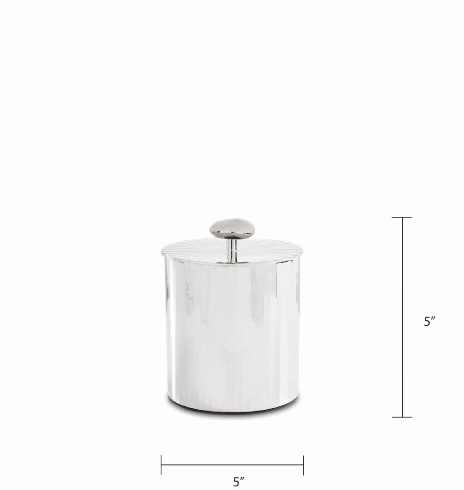 Kiara Silver Cannisters - Set of 3 - Ella and Ross Furniture