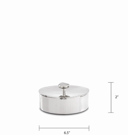 Kiara Silver Cannisters - Set of 3 - Ella and Ross Furniture