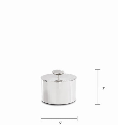 Kiara Silver Cannisters - Set of 3 - Ella and Ross Furniture