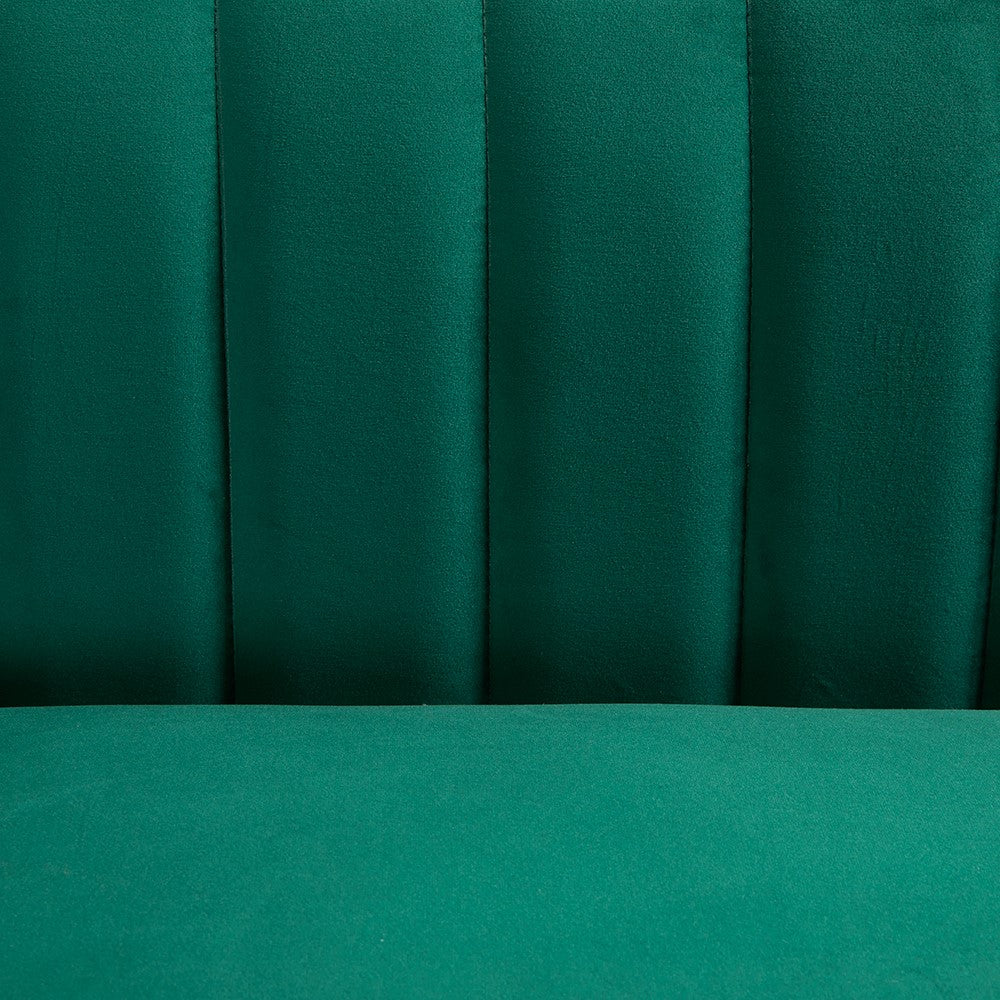 Kingsley Green Velvet Sofa - Ella and Ross Furniture