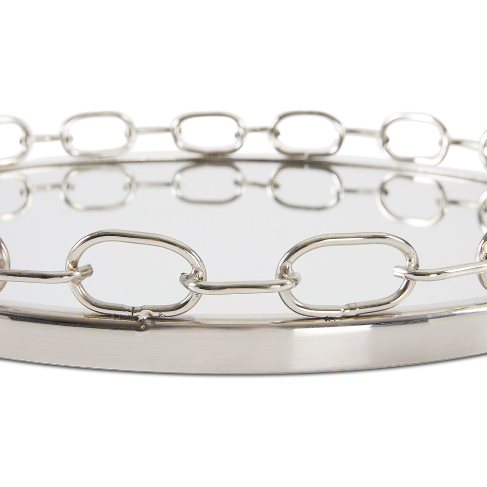 Lilou Chain Link Tray - 16" - Ella and Ross Furniture