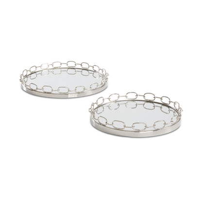 Lilou Chain Link Tray - 16" - Ella and Ross Furniture
