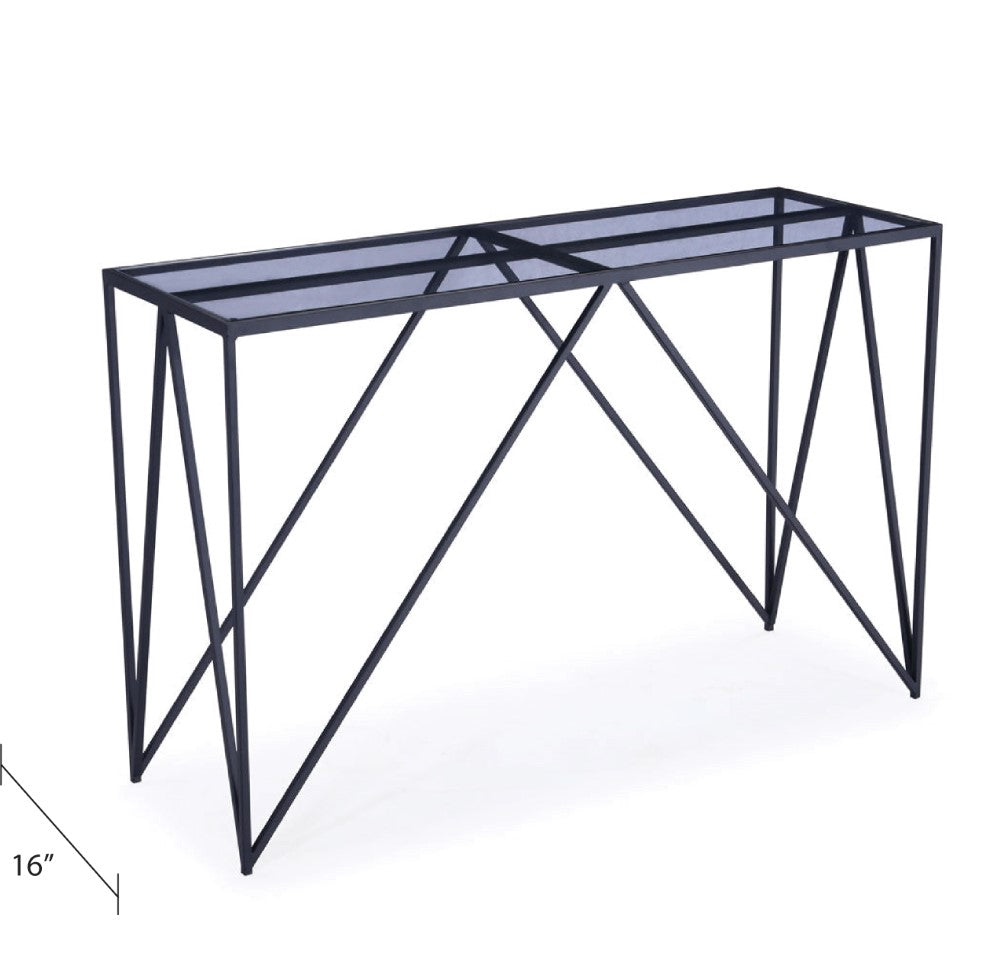 Noir Console Table - Ella and Ross Furniture