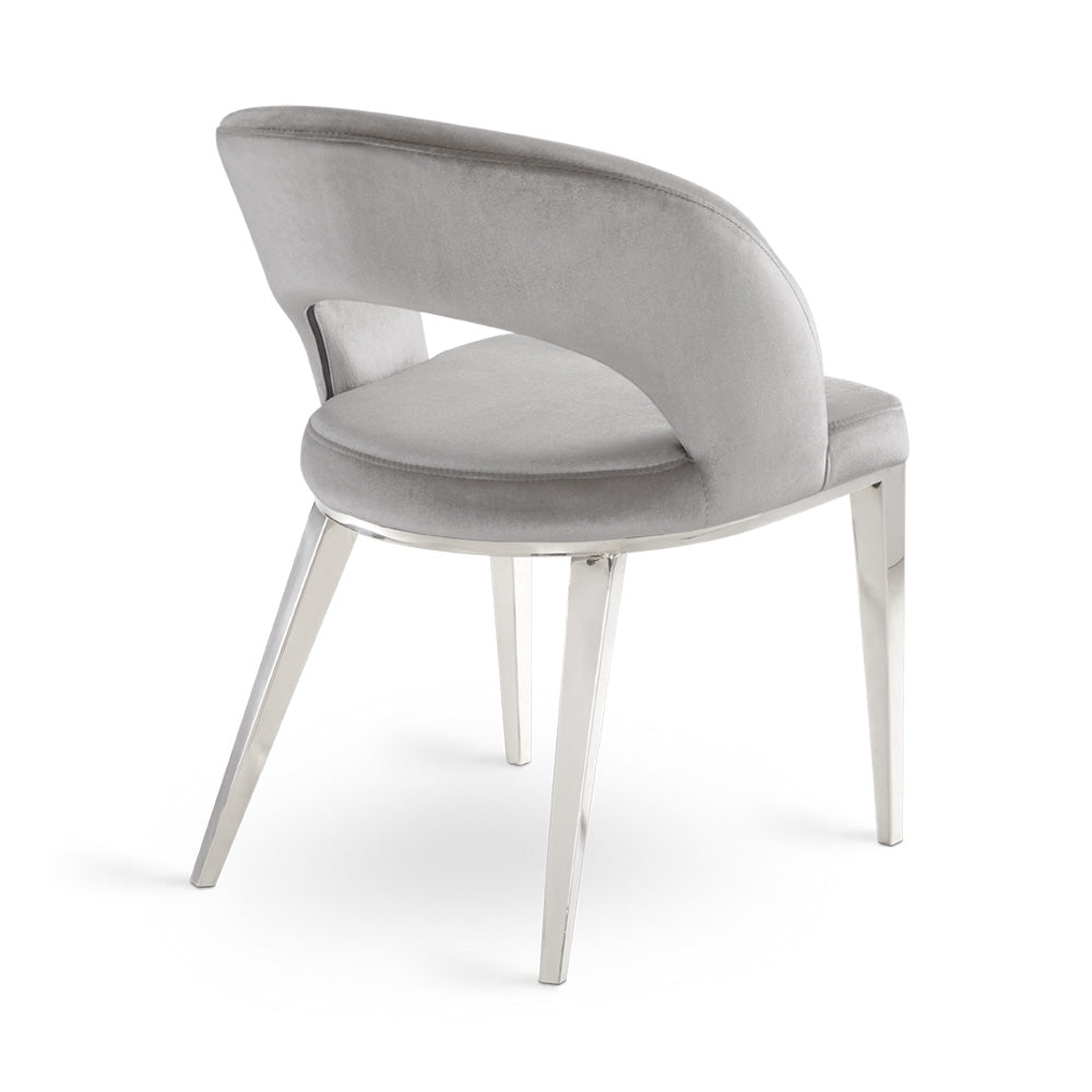 Mallory Velvet Dining Chair - Ella and Ross Furniture