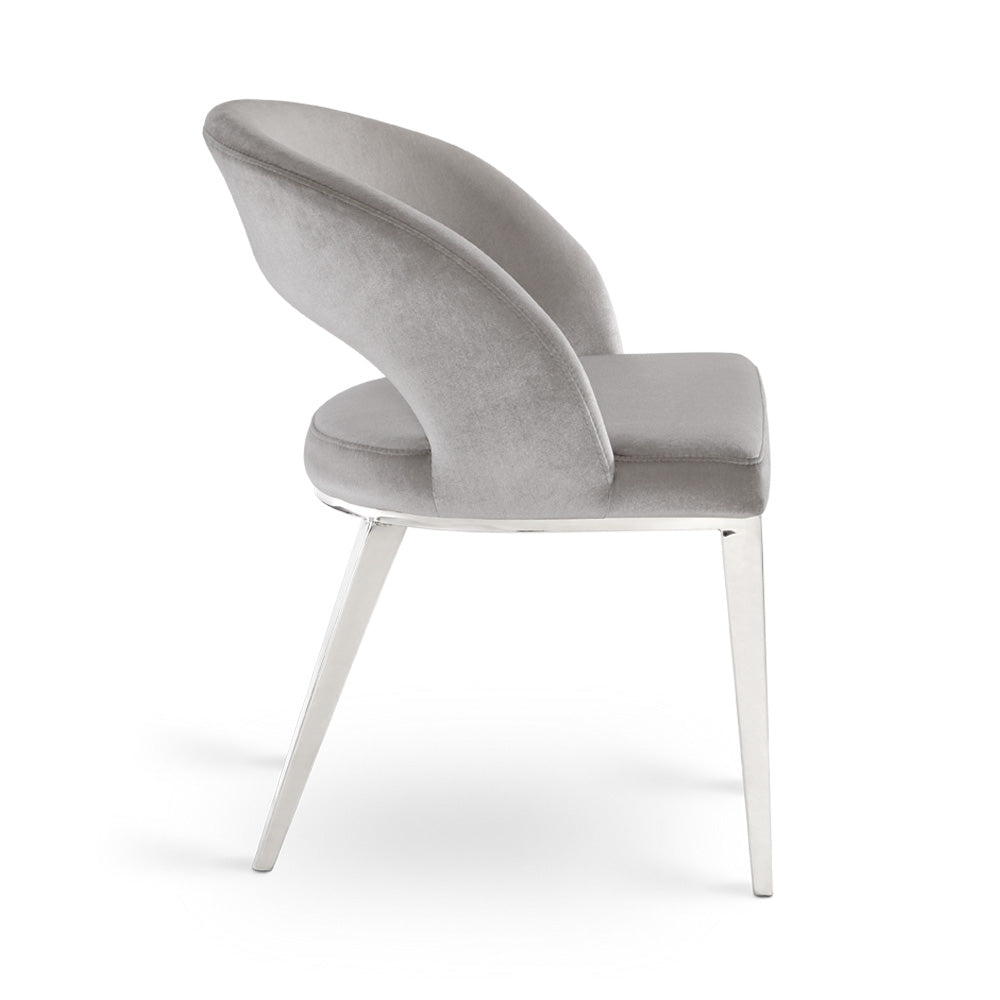 Mallory Velvet Dining Chair - Ella and Ross Furniture