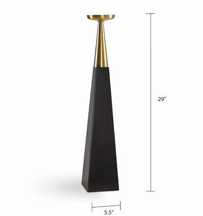Marcella Pillar Candle Holder - Set of 2 - Ella and Ross Furniture